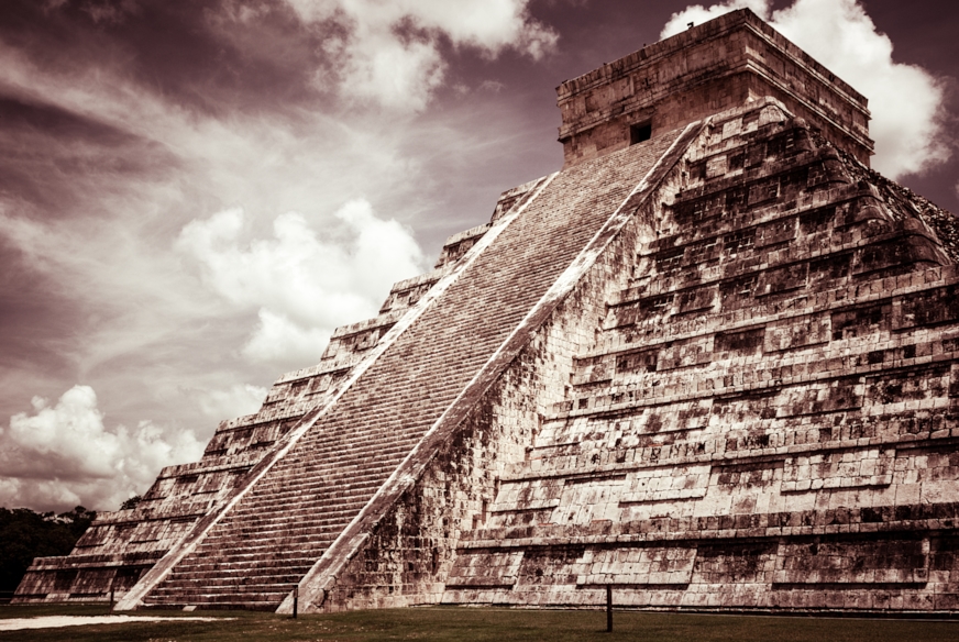 Temple of Kukulkan, Chichen Itza, Mexico