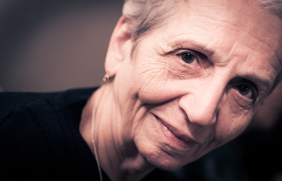 elderly woman portrait