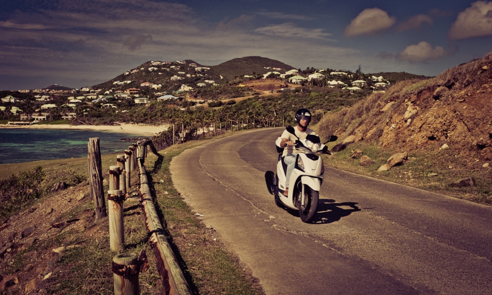 Motorcycle, Saint Martin